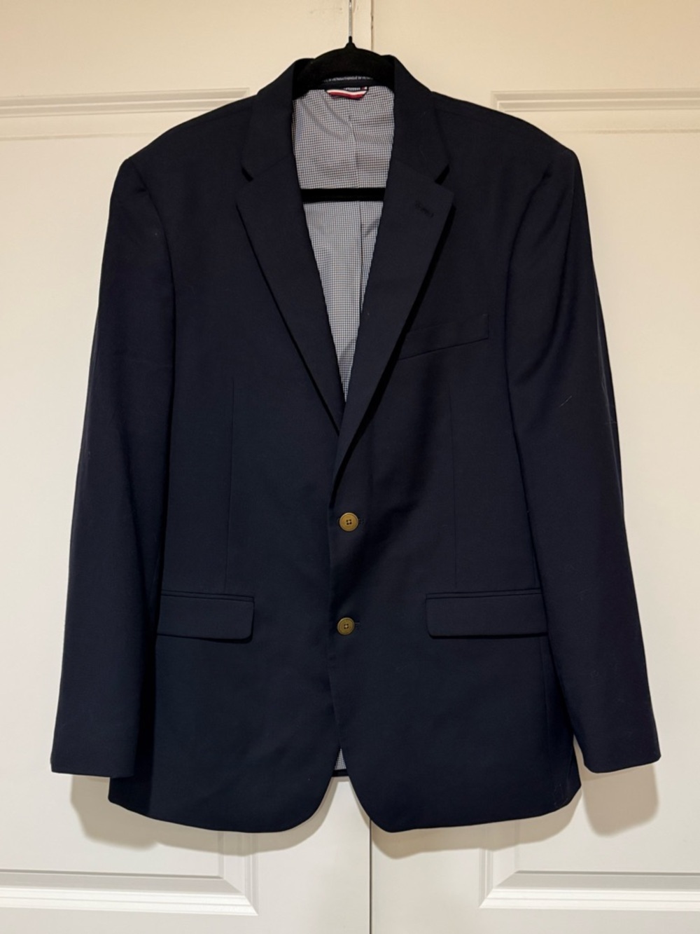 Tommy Hilfiger Navy Two-Button Sport Coat NWOT